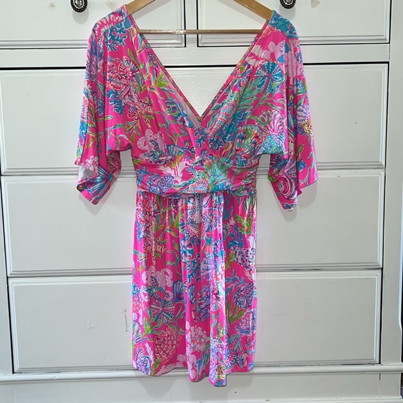 Lily Pulitzer Parigi Skort Romper in shell me something good - Picture 2 of 3